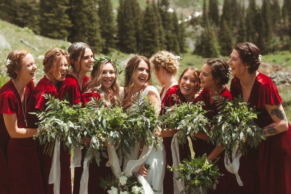 July wedding in Telluride