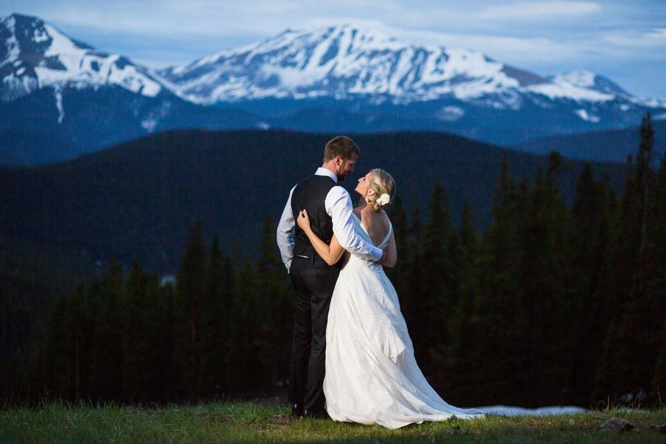 June wedding in Keystone