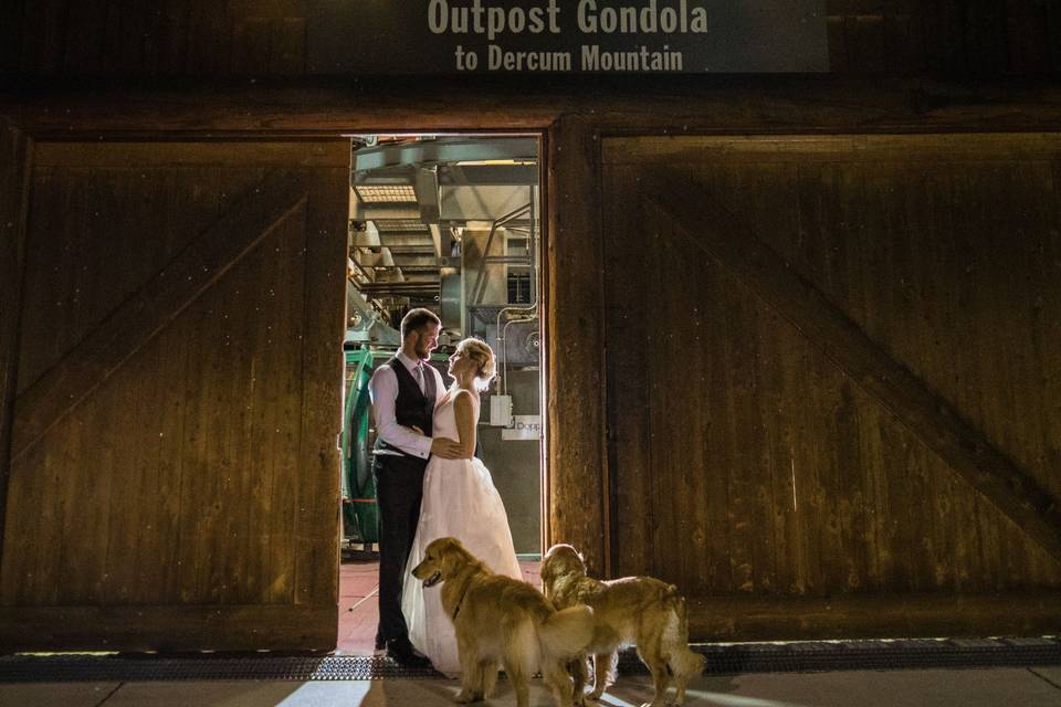 June wedding in Keystone