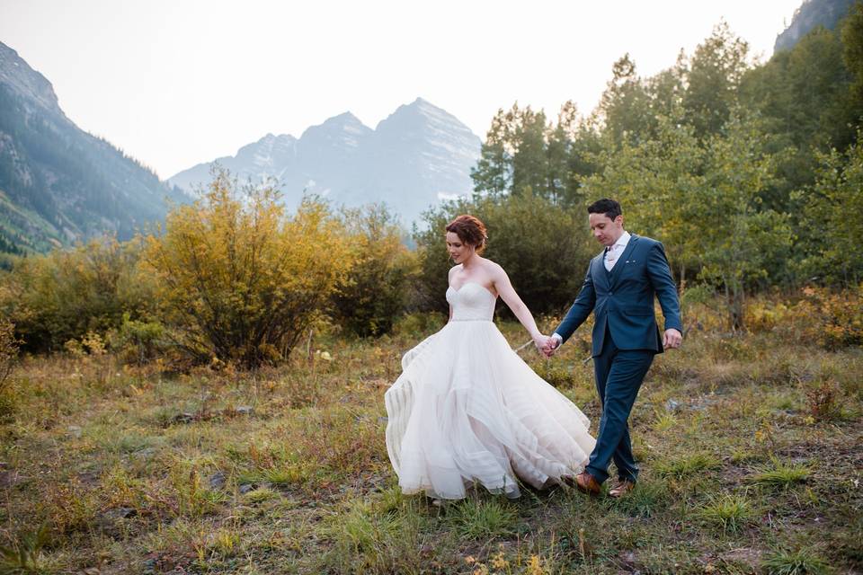 Fall wedding planner Denver