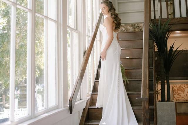 Long hair bride