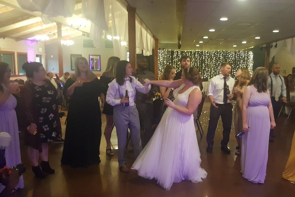 336djs wedding reception