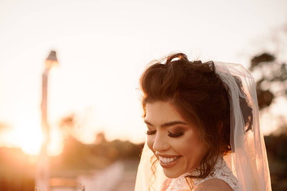 The bride to be