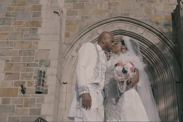 Bride and groom