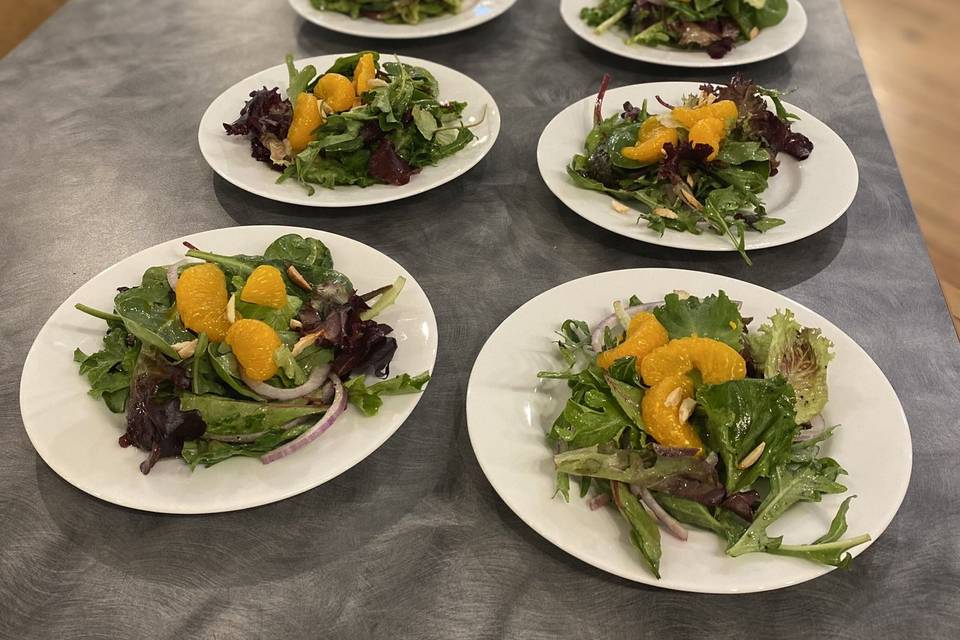 Salad for guests