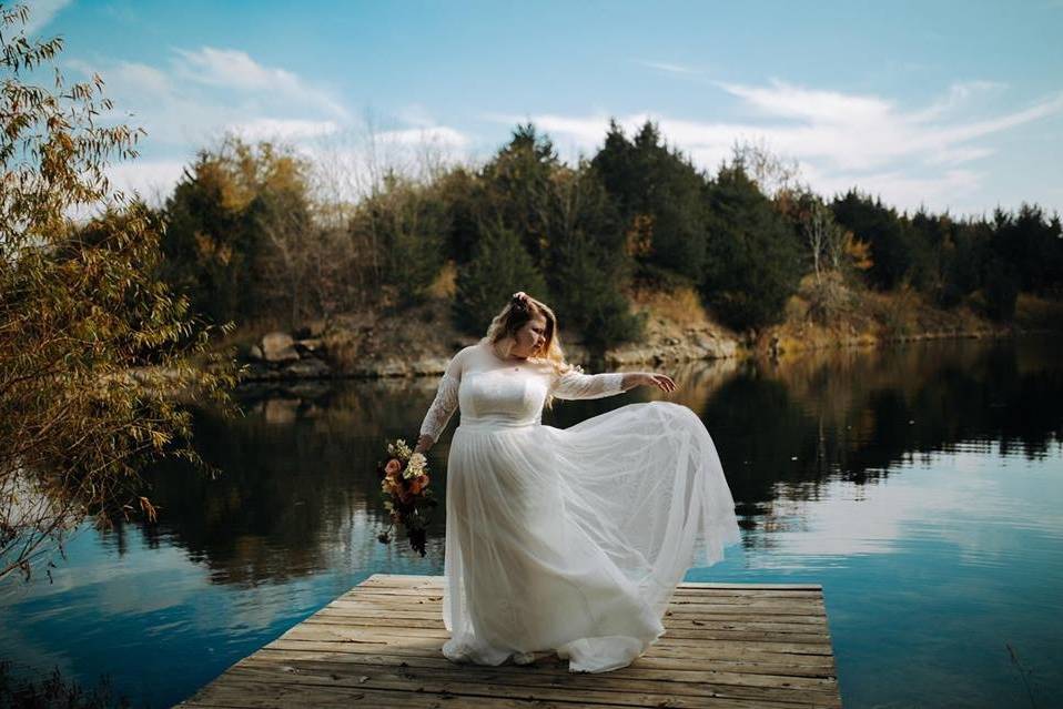 Bride's portrait