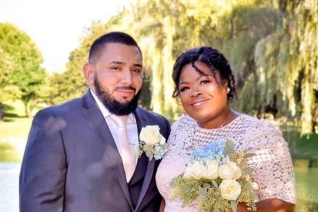Wedding in the park