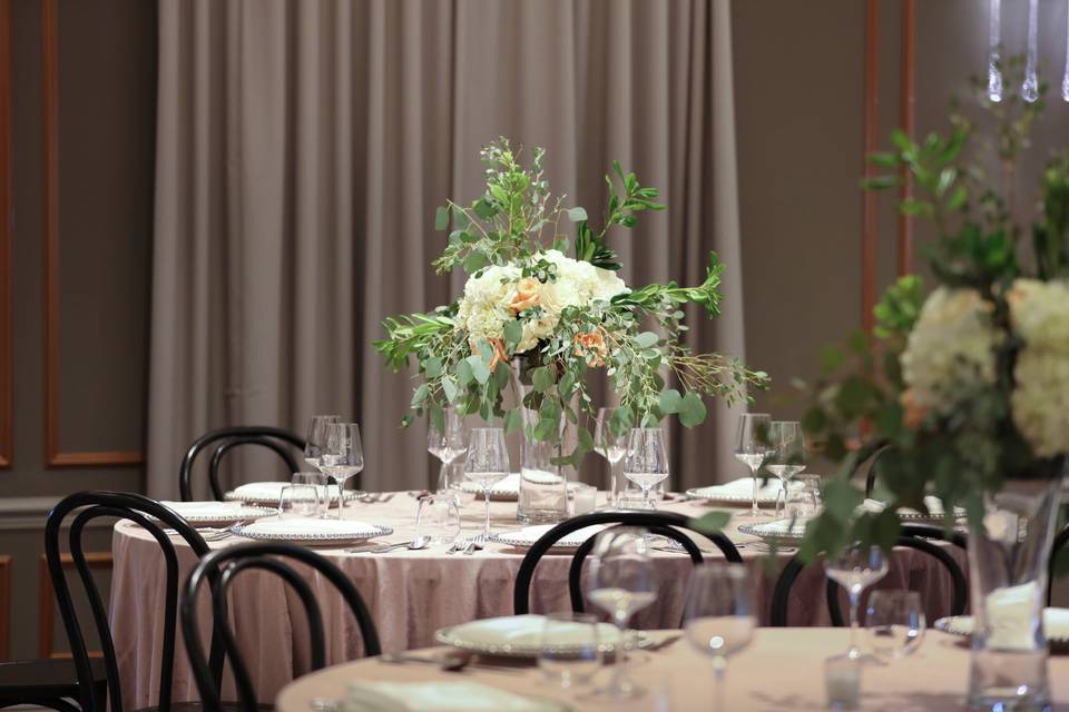 Tables set for love