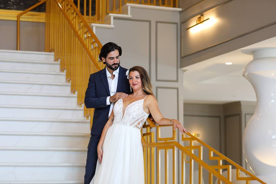Photo-perfect staircase moment