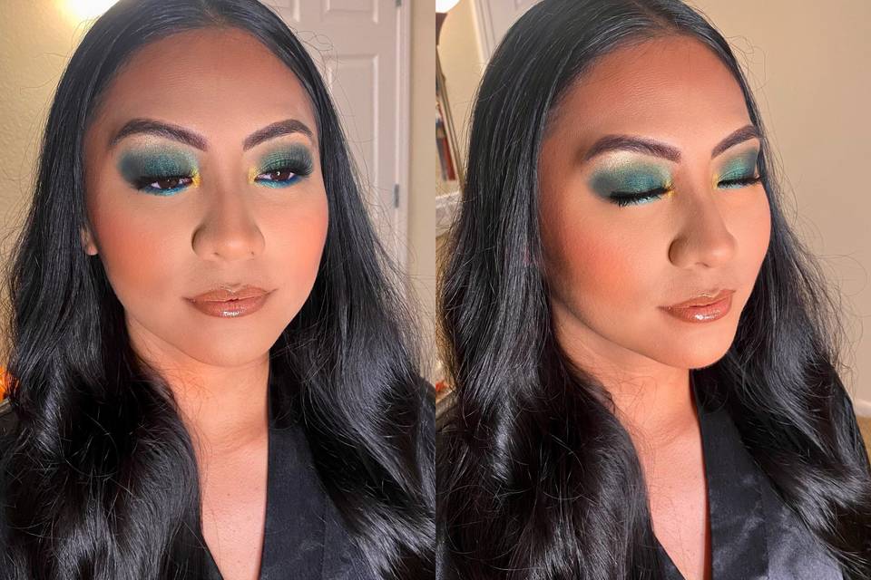 Wedding Guest After- Full Glam