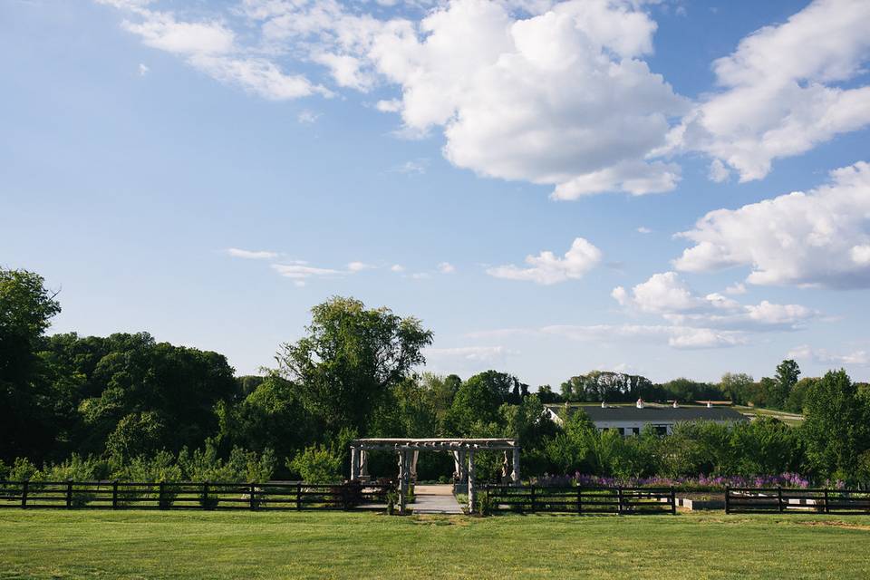 Pergola Ceremony Site