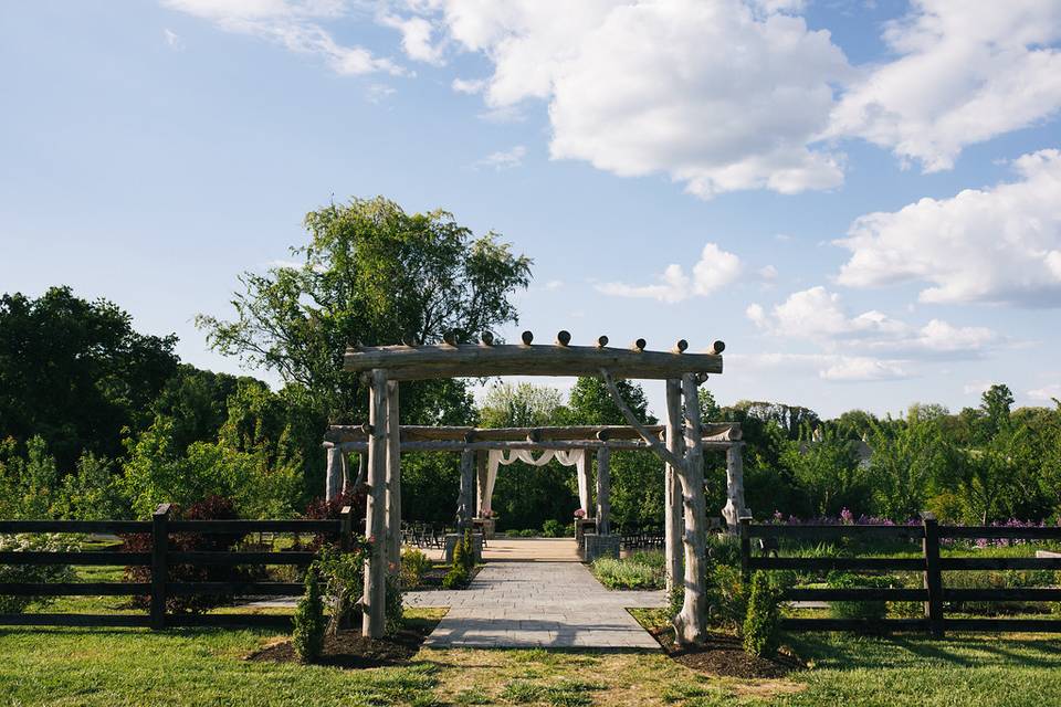 Pergola Ceremony Site