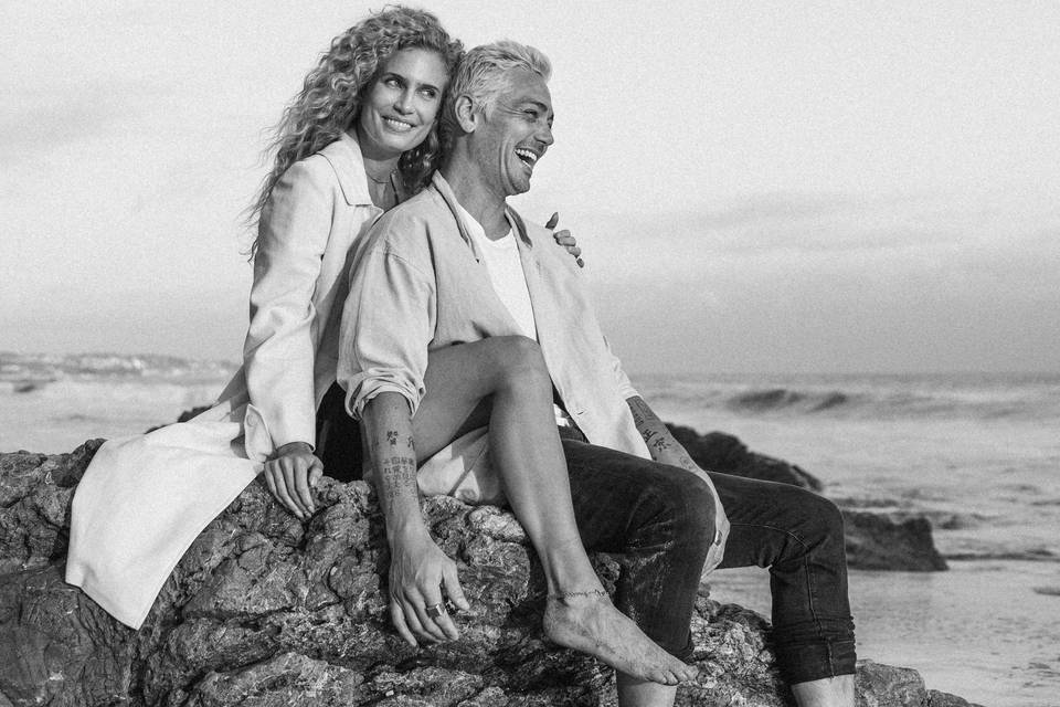 Malibu Beach Couples Session