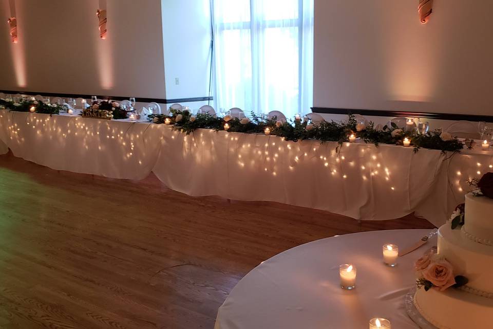 Bridal Table/Dance Floor