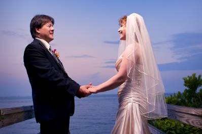 Sunset wedding