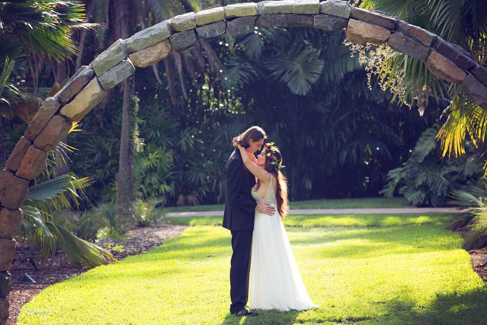 Elopement at Fairchild Gardens