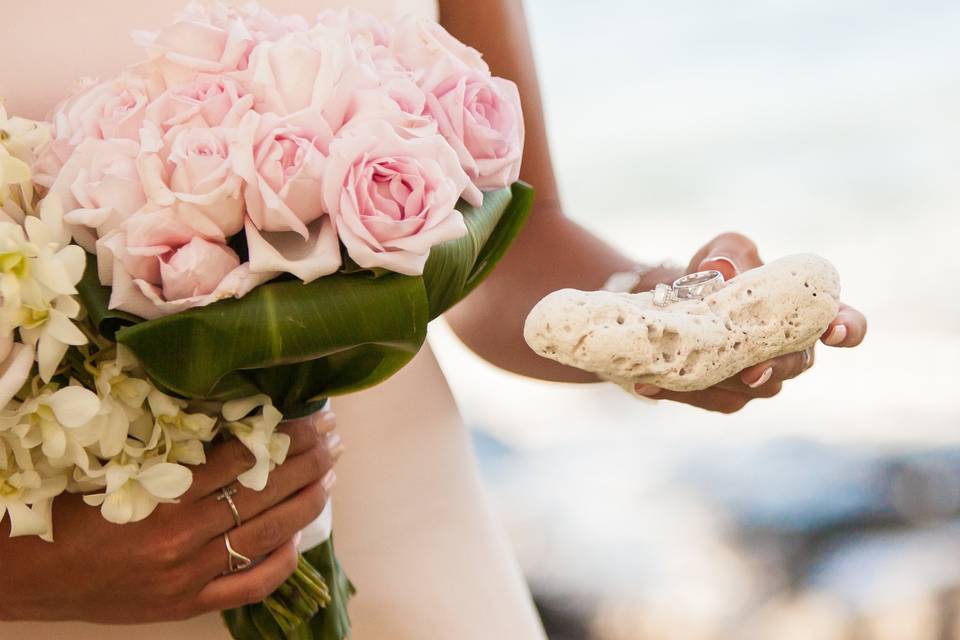 Rose bridal bouquet