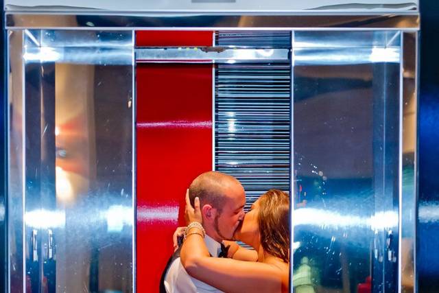 Couple kissing