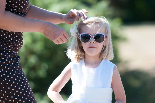 Kids at the wedding