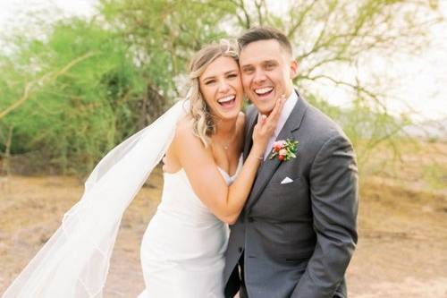 Arizona wedding couple