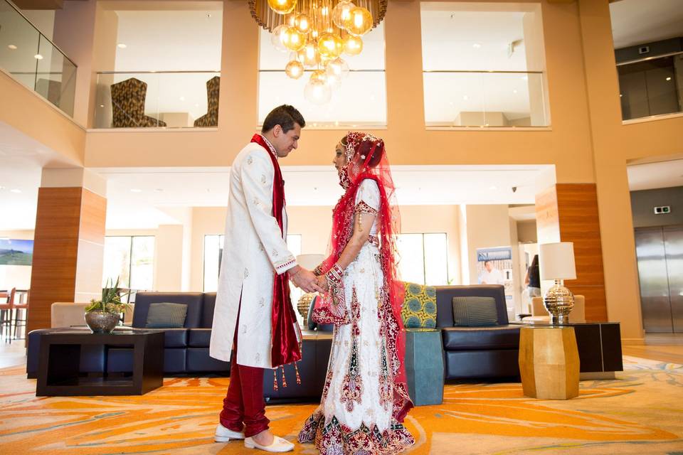 The Wyndham in Anaheim and Garden Grove is a beautiful venue for Indian weddings