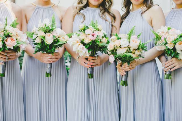 Matching bouquets