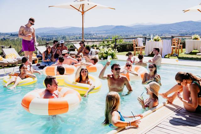 Enjoy the sun and the spritz