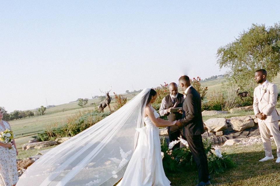 Breathtaking Wedding Moment