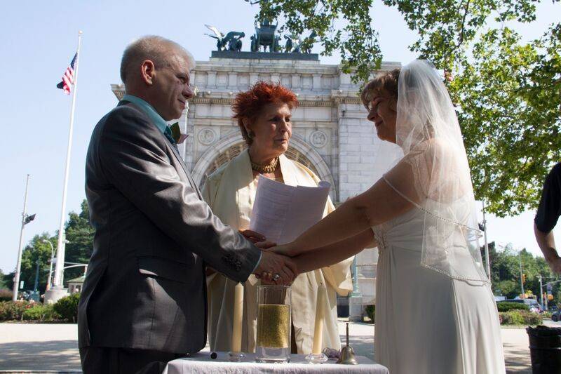 Outdoor wedding