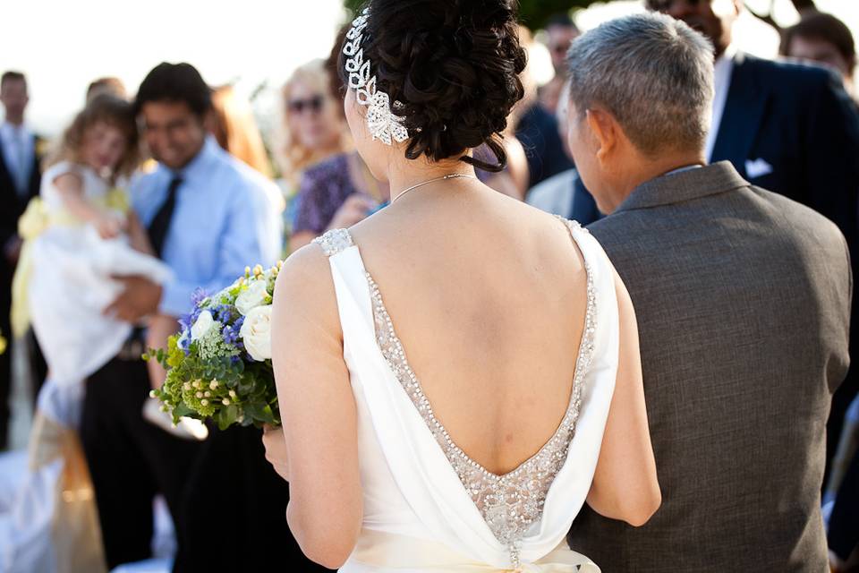 Walking down the aisle