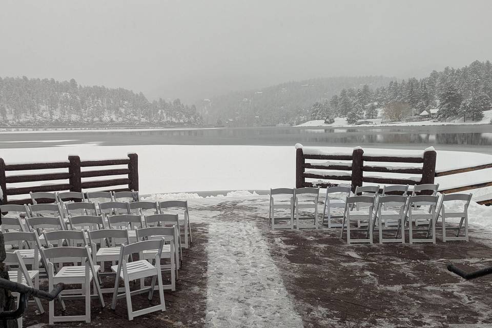 Evergreen Lake house
