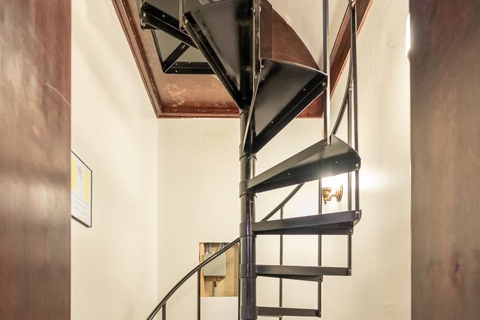 Staircase to upper loft