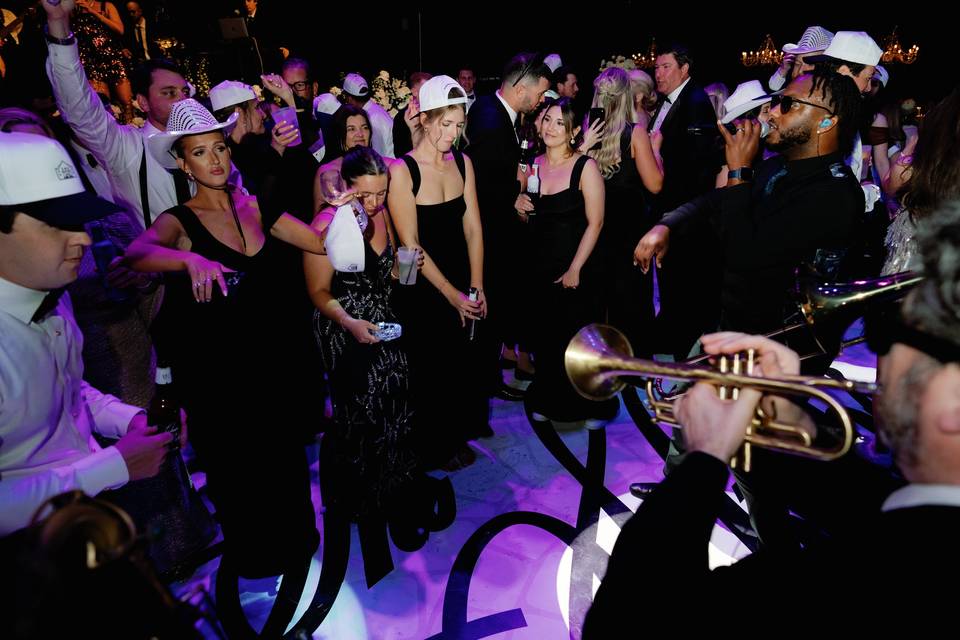 Horns blow!