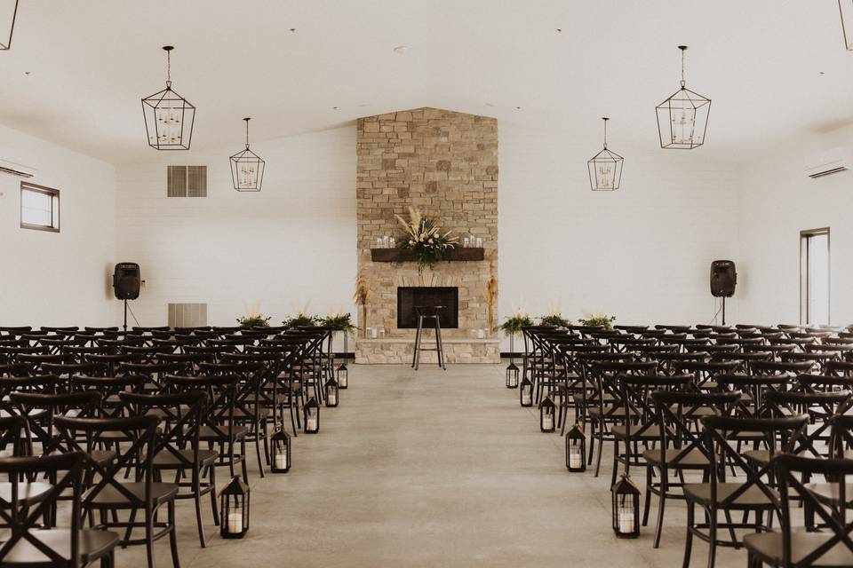 Fireside/ ceremony Room