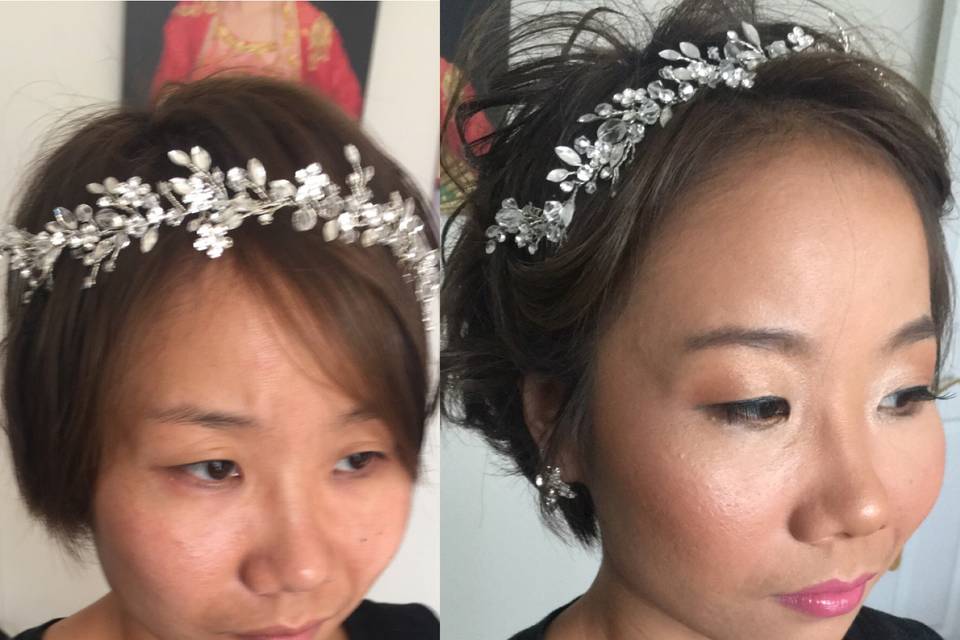 Bridal Makeup Trial