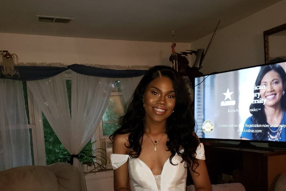 Bridal makeup