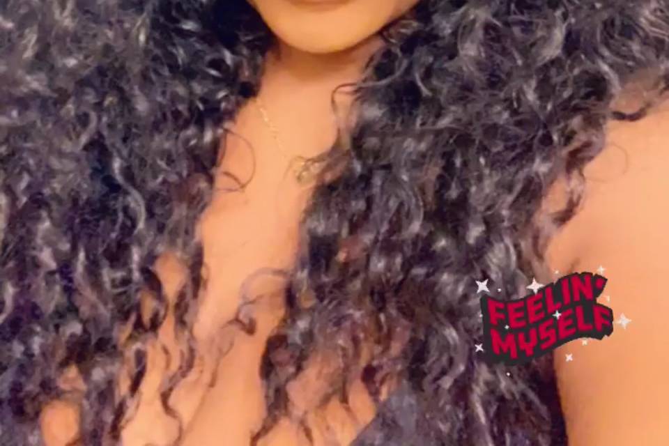 Happy client selfie
