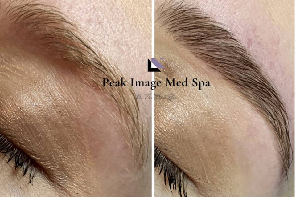 Brow shape/tint