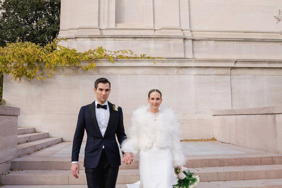 Bride and groom