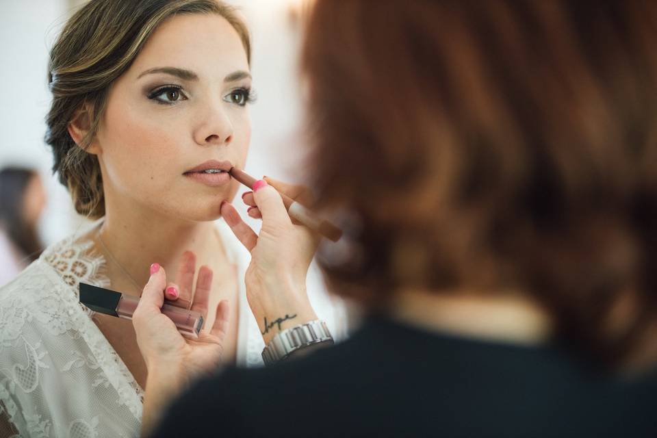 Bridal makeup