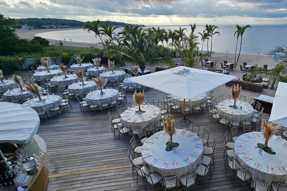 Outdoor Wedding Reception