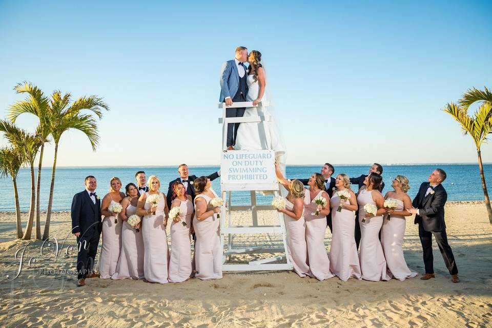 Beachfront Wedding