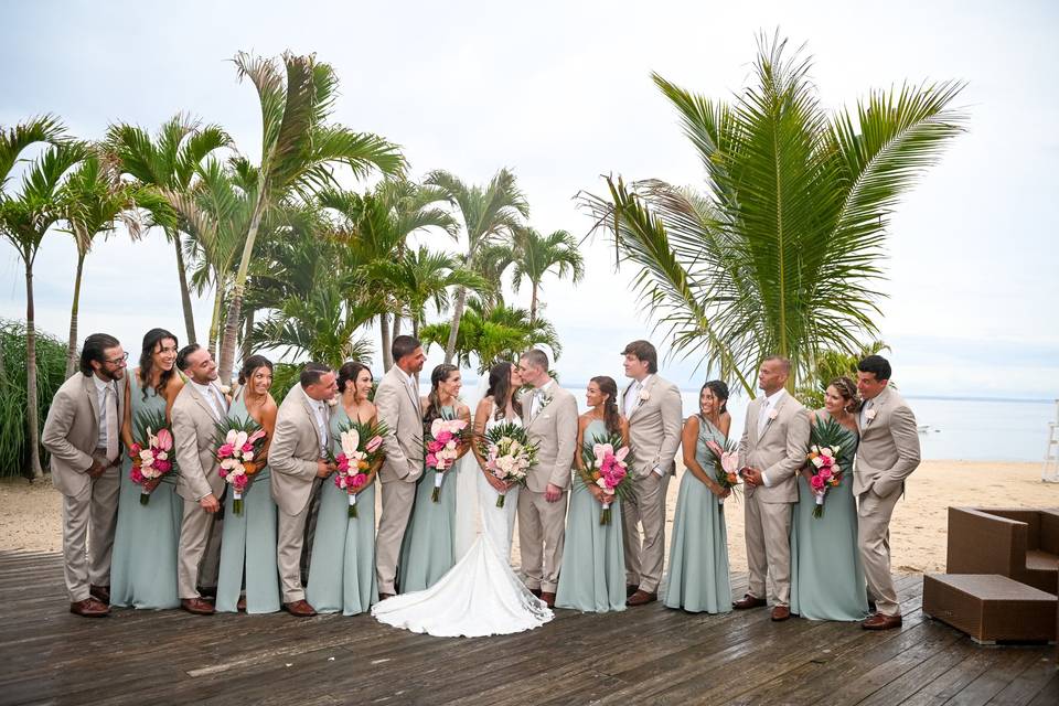 Beachfront Wedding