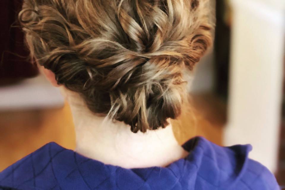 Elegant hairstyle