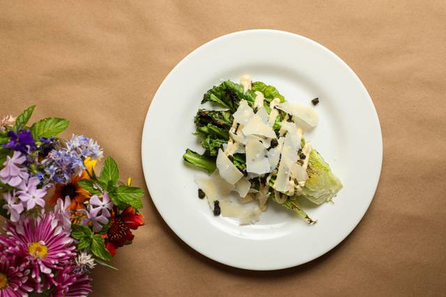 Grilled Romaine