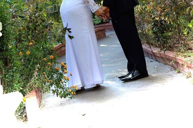 Couple kissing