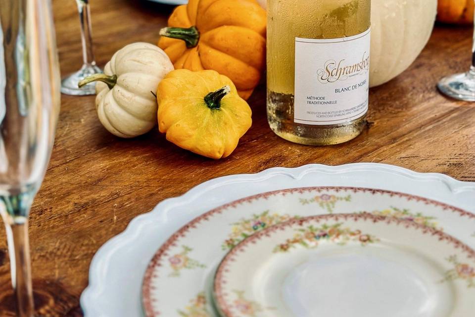 Fall and wine