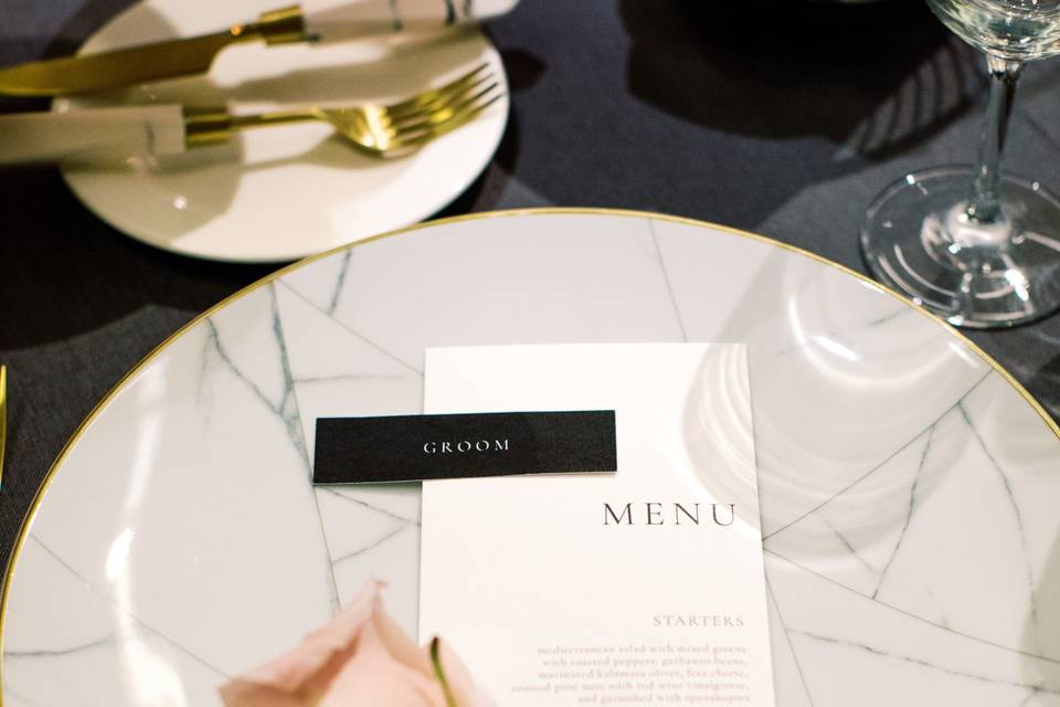 Upgraded Place Settings
