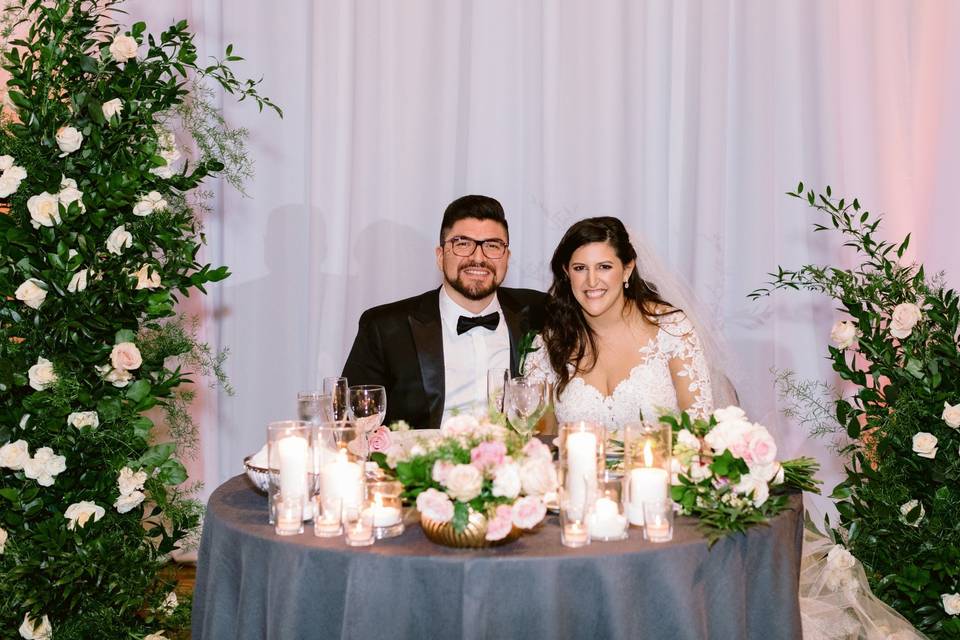 Bride & Groom at Sweetheart