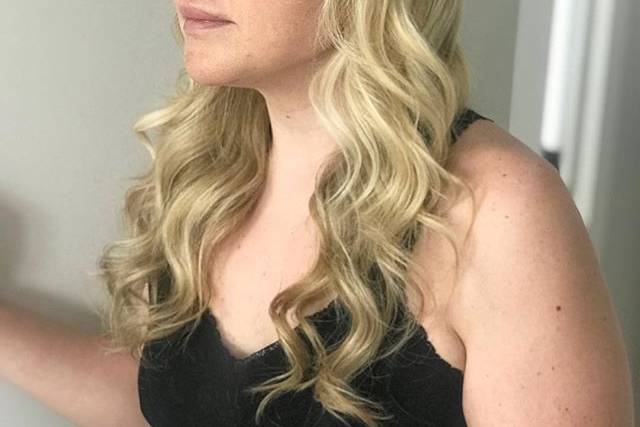 Bridal curls